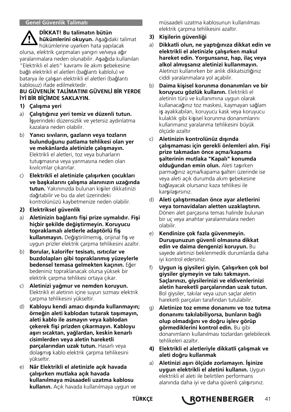 ROTHENBERGER ROMAX Compact Schaltnetzteil 230 V User Manual | Page 43 / 64