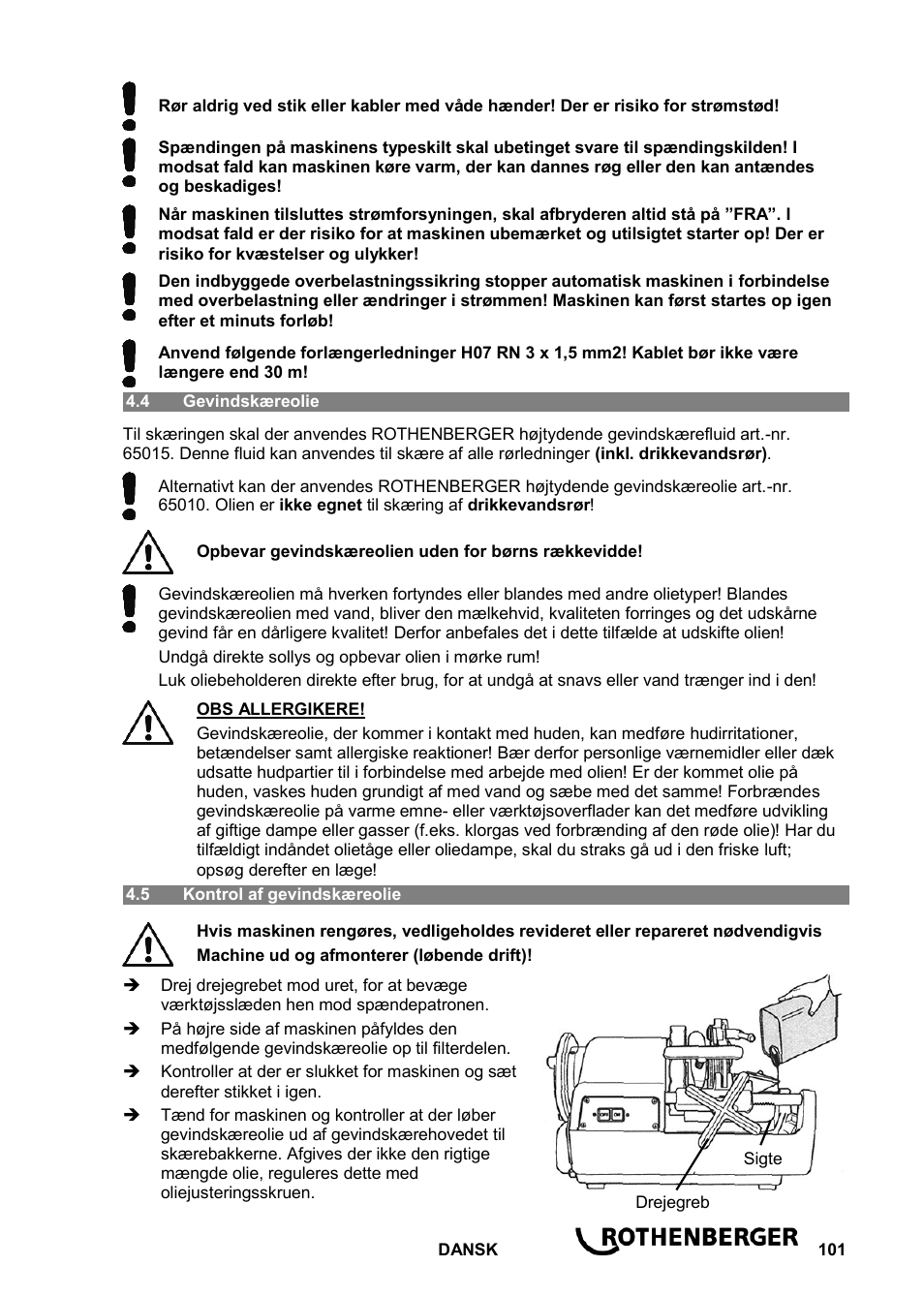 ROTHENBERGER ROPOWER 50 R User Manual | Page 105 / 232