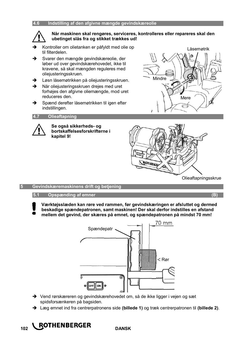 ROTHENBERGER ROPOWER 50 R User Manual | Page 106 / 232