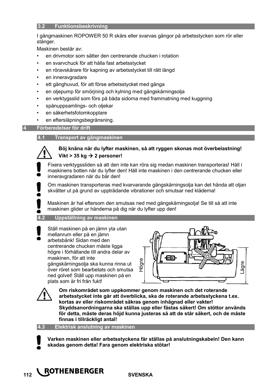 ROTHENBERGER ROPOWER 50 R User Manual | Page 116 / 232