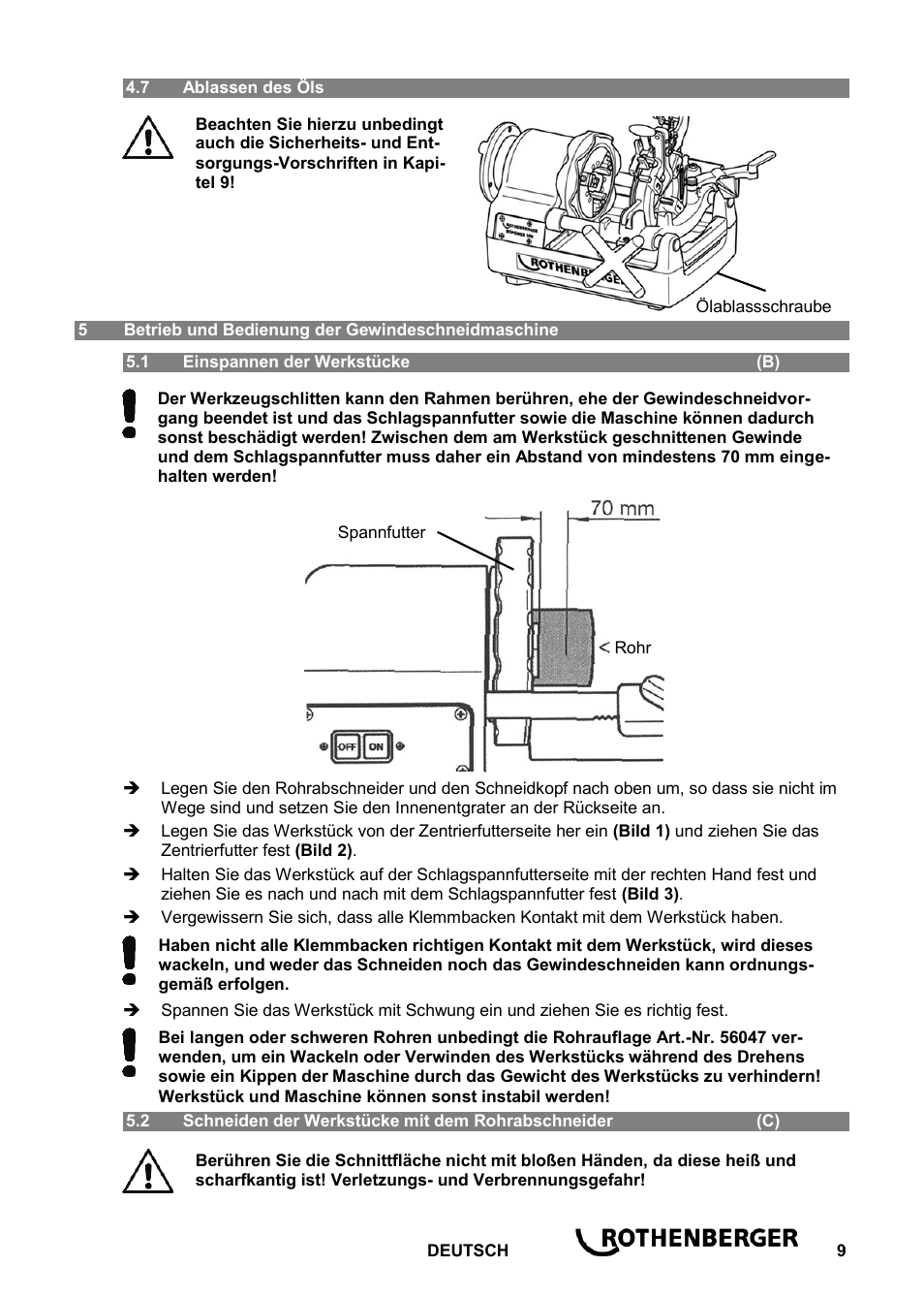 ROTHENBERGER ROPOWER 50 R User Manual | Page 13 / 232