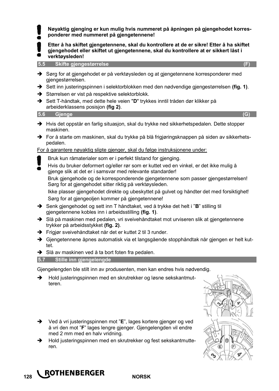 ROTHENBERGER ROPOWER 50 R User Manual | Page 132 / 232