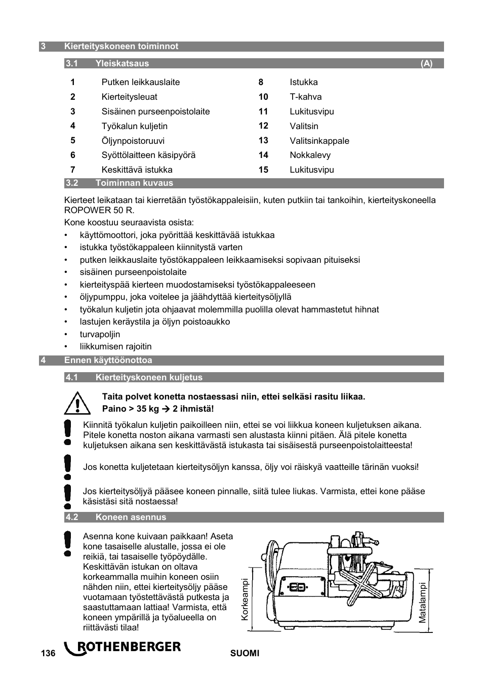 ROTHENBERGER ROPOWER 50 R User Manual | Page 140 / 232