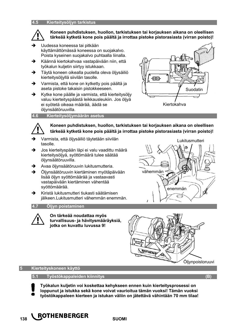 ROTHENBERGER ROPOWER 50 R User Manual | Page 142 / 232
