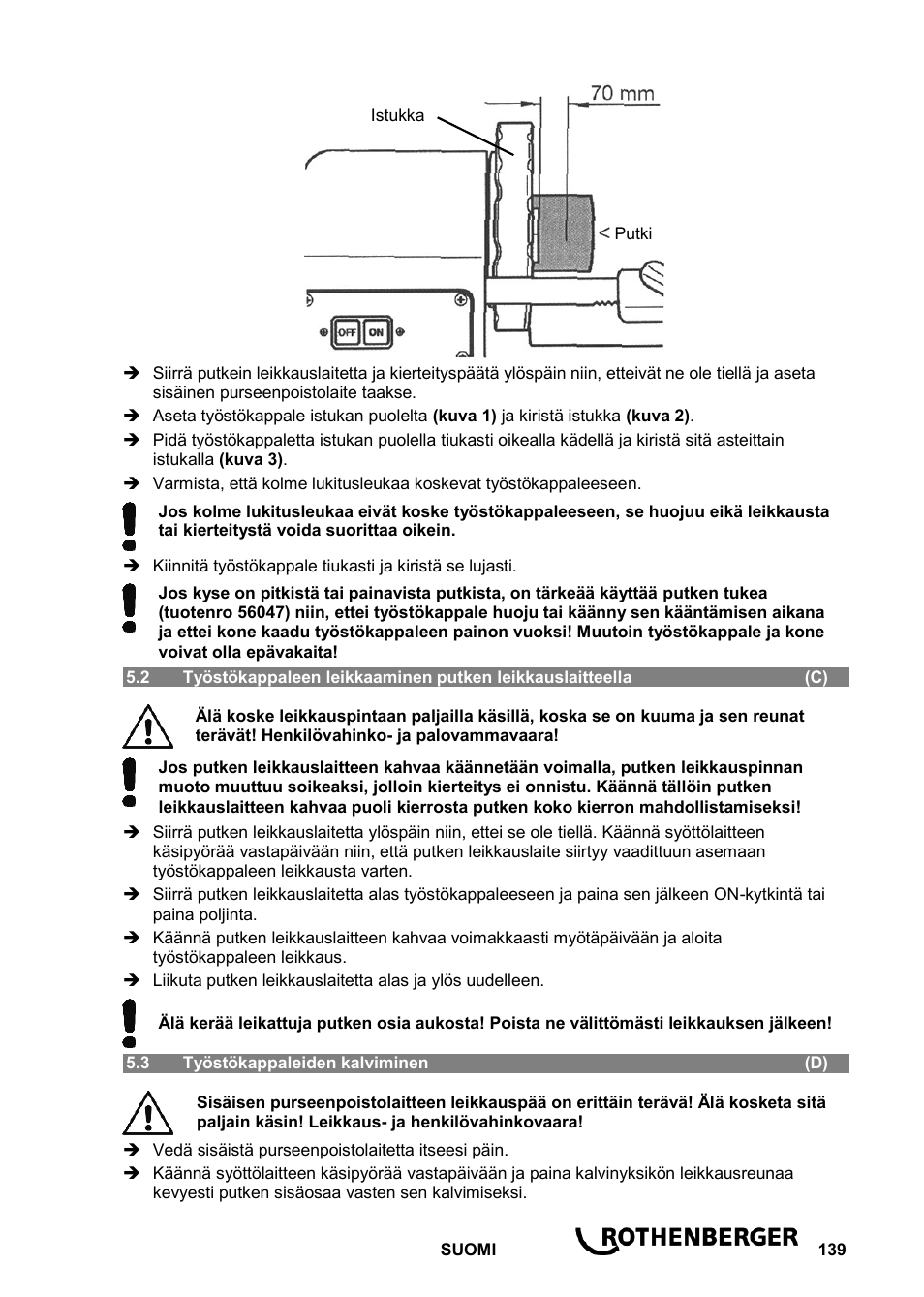 ROTHENBERGER ROPOWER 50 R User Manual | Page 143 / 232