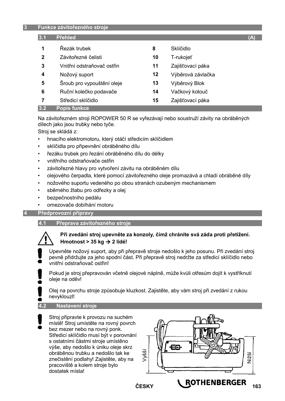 ROTHENBERGER ROPOWER 50 R User Manual | Page 167 / 232