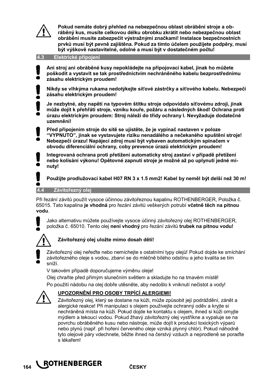 ROTHENBERGER ROPOWER 50 R User Manual | Page 168 / 232