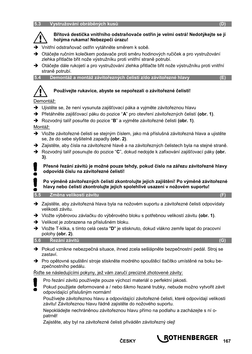 ROTHENBERGER ROPOWER 50 R User Manual | Page 171 / 232
