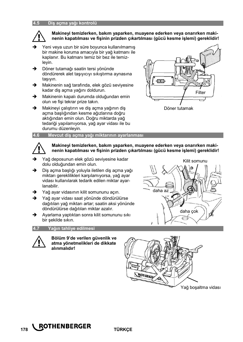 ROTHENBERGER ROPOWER 50 R User Manual | Page 182 / 232