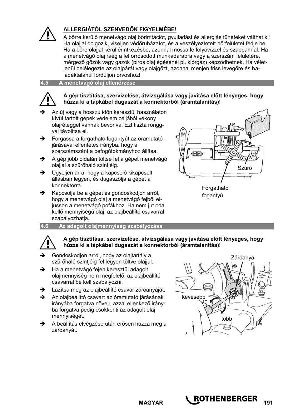 ROTHENBERGER ROPOWER 50 R User Manual | Page 195 / 232