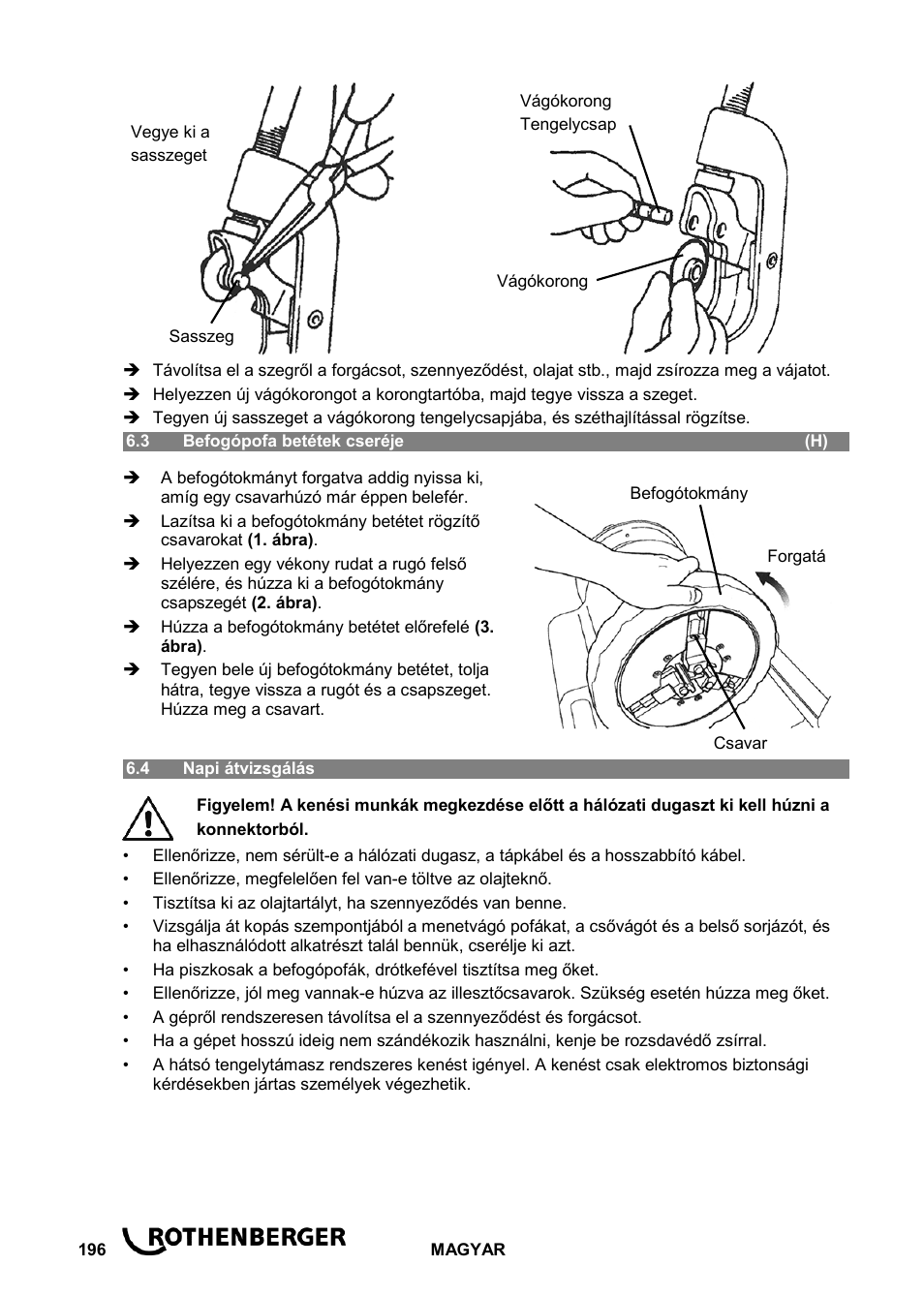 ROTHENBERGER ROPOWER 50 R User Manual | Page 200 / 232