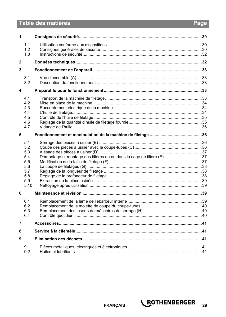 ROTHENBERGER ROPOWER 50 R User Manual | Page 33 / 232