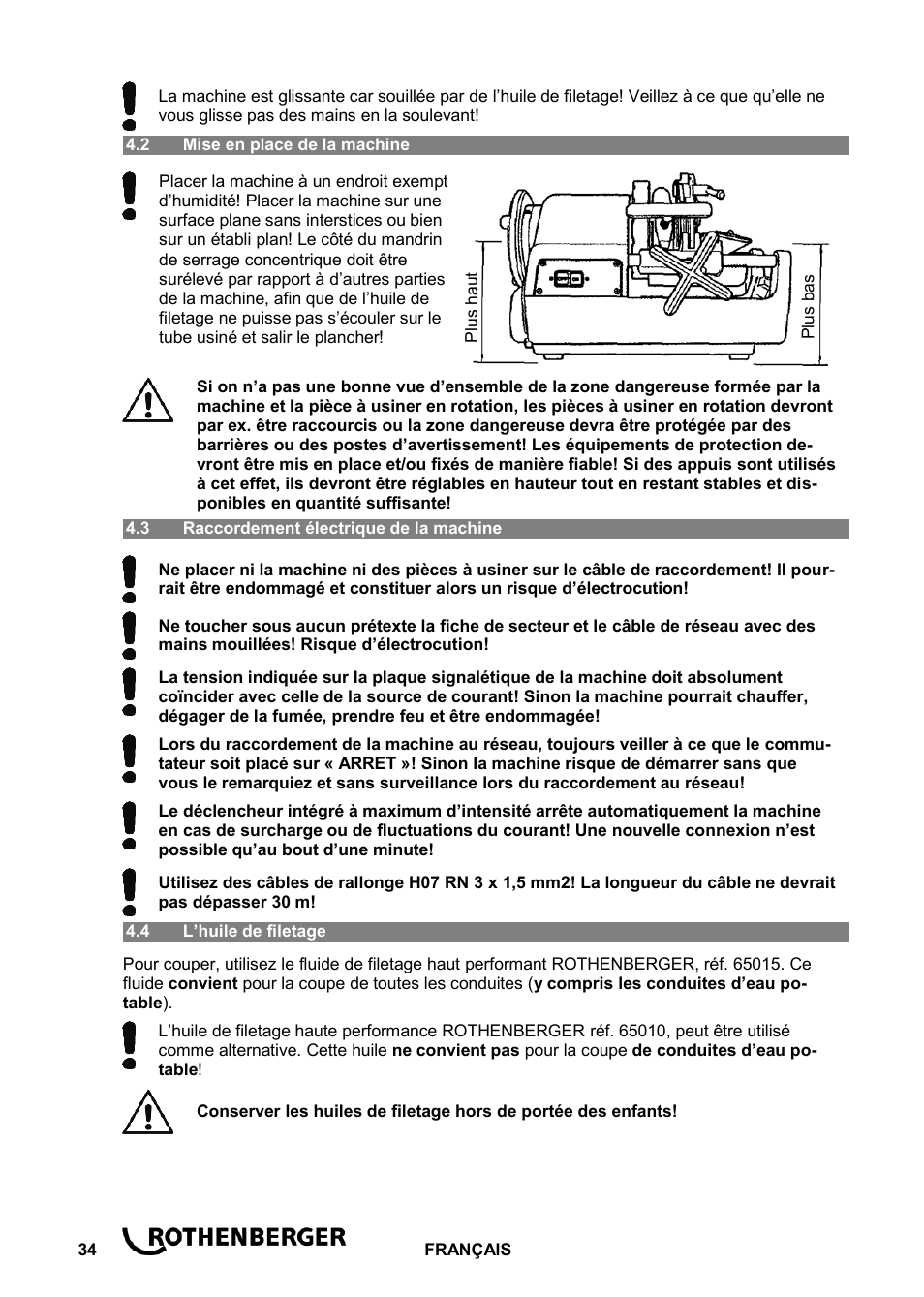 ROTHENBERGER ROPOWER 50 R User Manual | Page 38 / 232