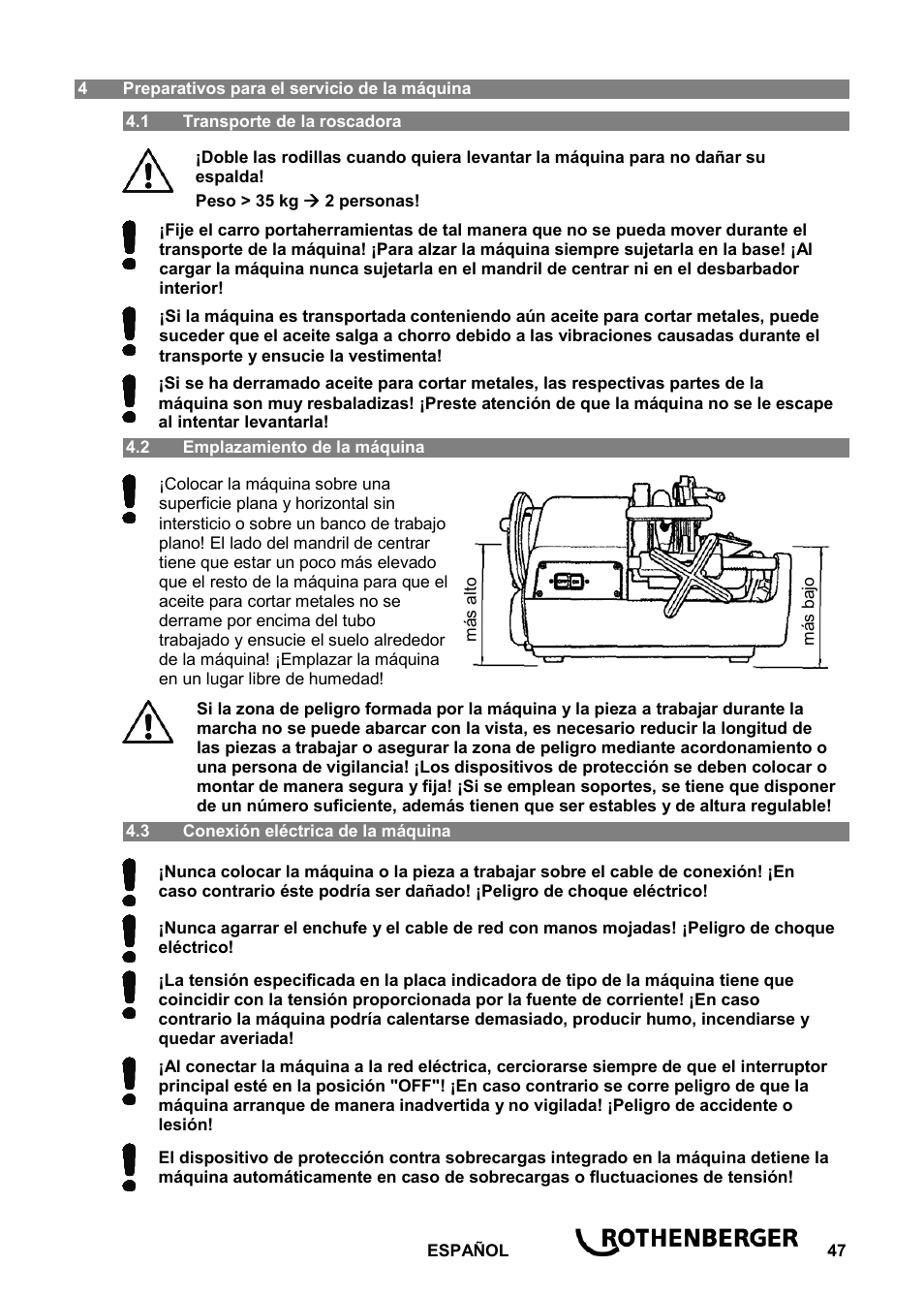 ROTHENBERGER ROPOWER 50 R User Manual | Page 51 / 232