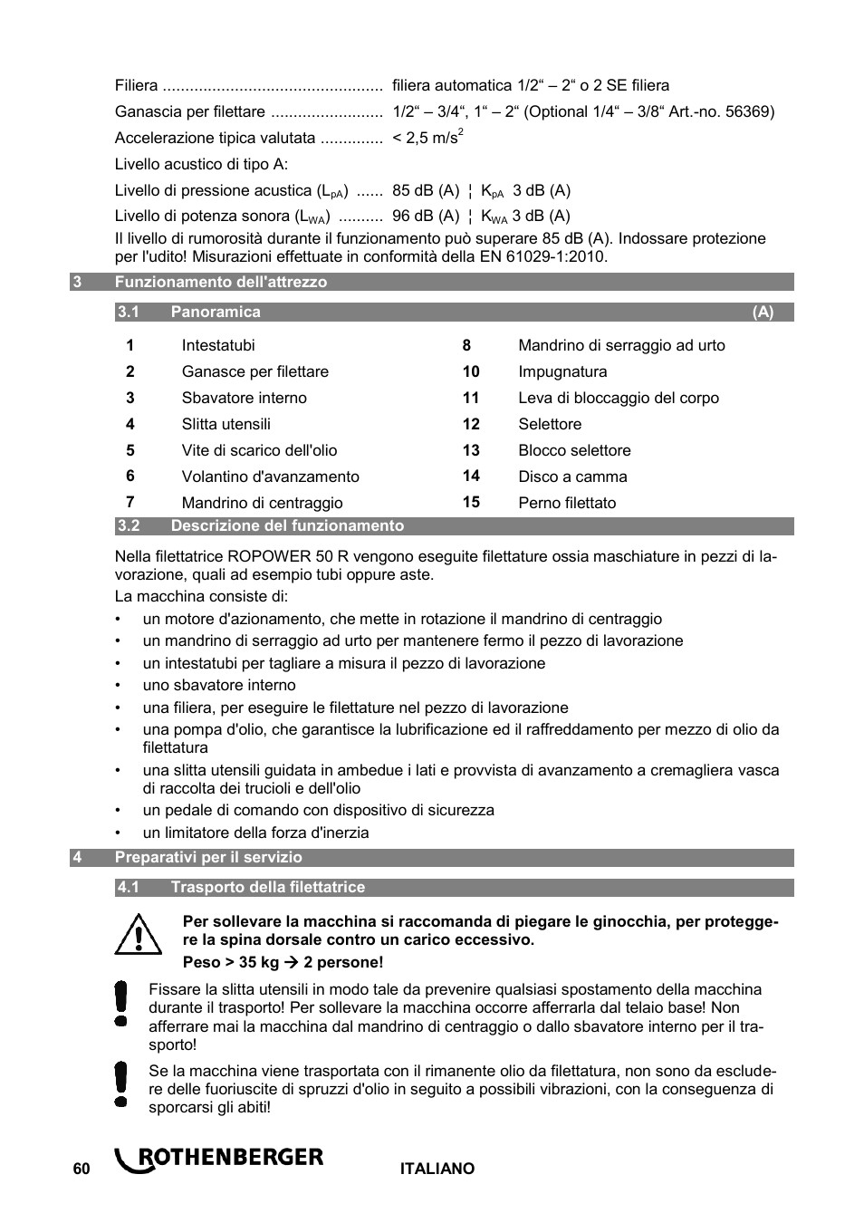 ROTHENBERGER ROPOWER 50 R User Manual | Page 64 / 232