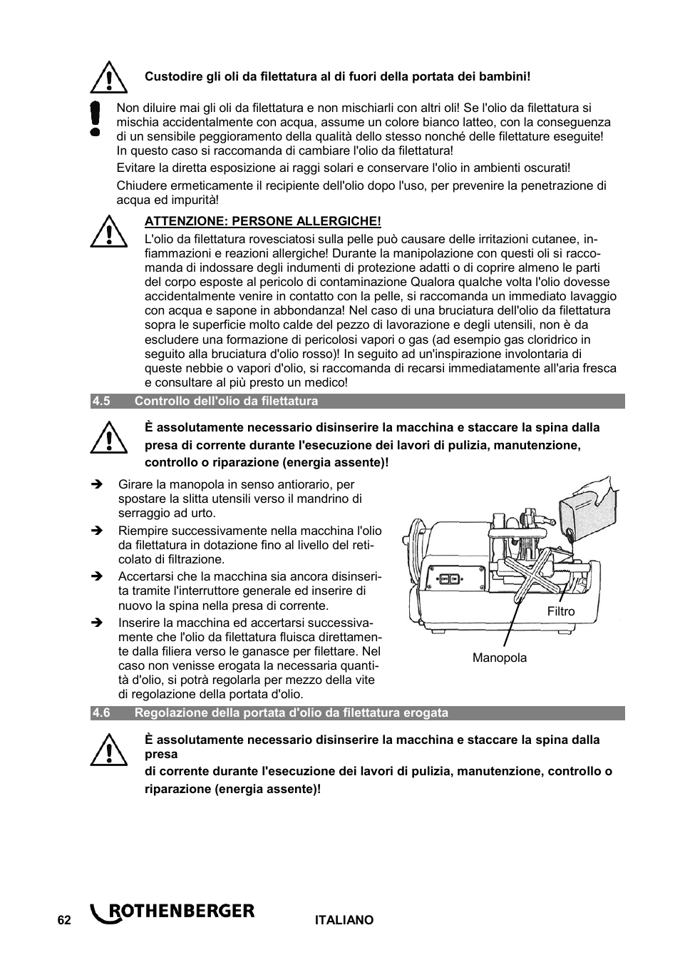 ROTHENBERGER ROPOWER 50 R User Manual | Page 66 / 232