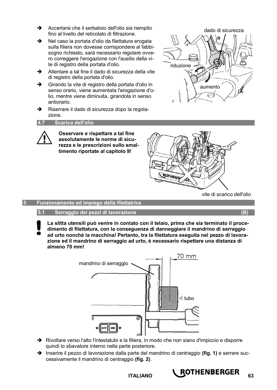 ROTHENBERGER ROPOWER 50 R User Manual | Page 67 / 232