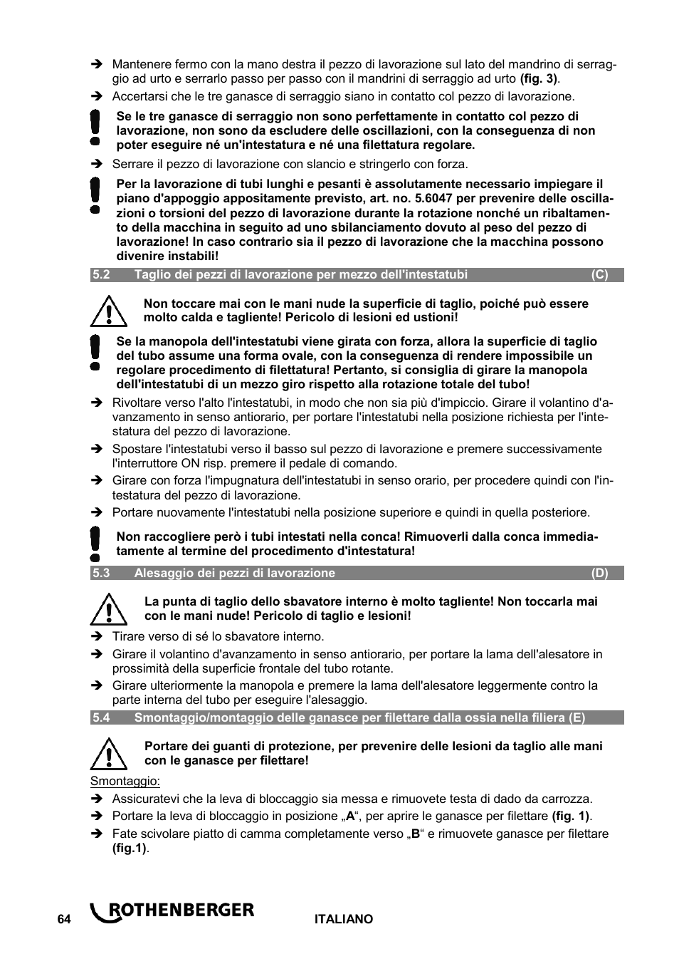 ROTHENBERGER ROPOWER 50 R User Manual | Page 68 / 232