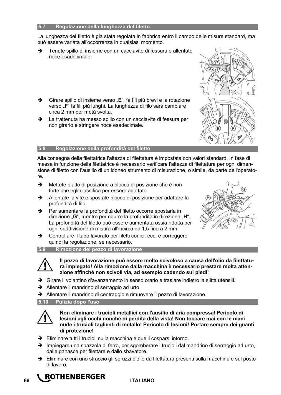 ROTHENBERGER ROPOWER 50 R User Manual | Page 70 / 232