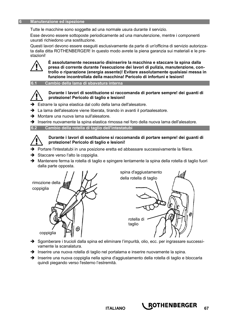ROTHENBERGER ROPOWER 50 R User Manual | Page 71 / 232