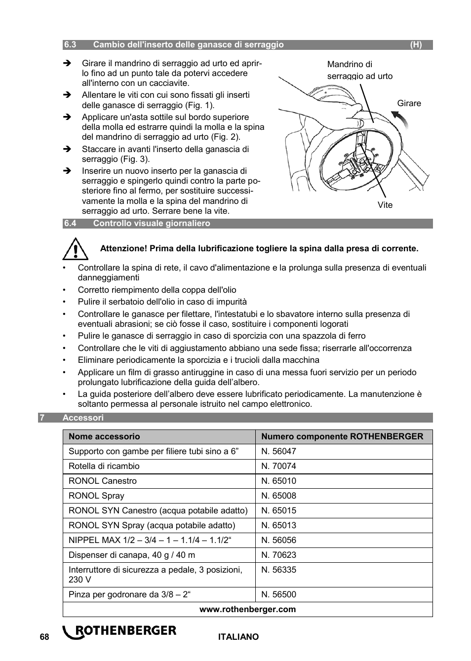 ROTHENBERGER ROPOWER 50 R User Manual | Page 72 / 232