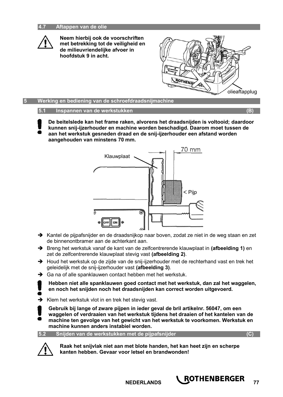 ROTHENBERGER ROPOWER 50 R User Manual | Page 81 / 232
