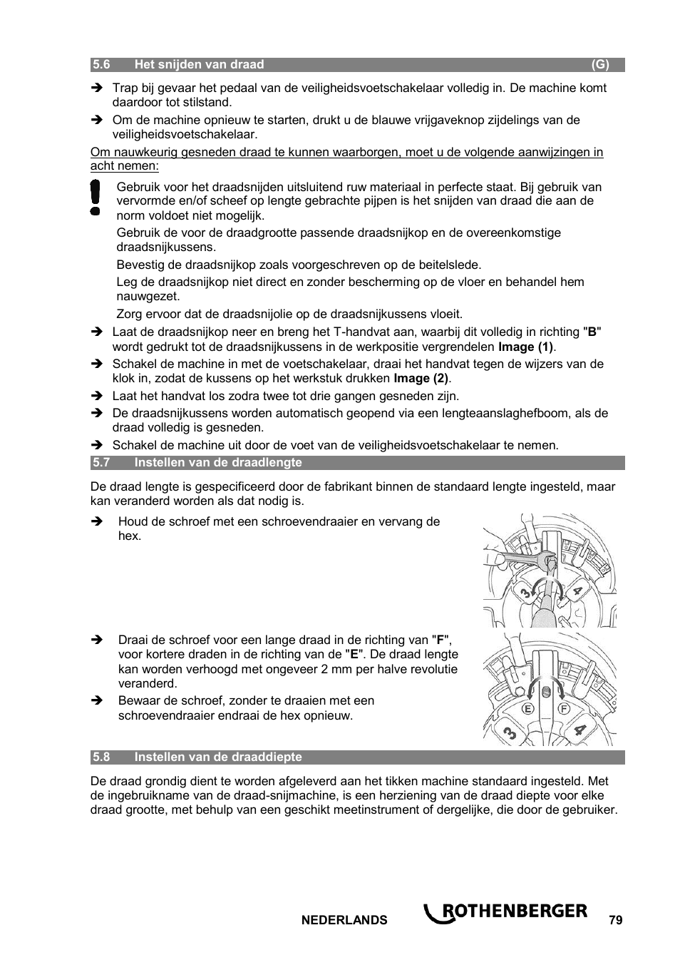 ROTHENBERGER ROPOWER 50 R User Manual | Page 83 / 232