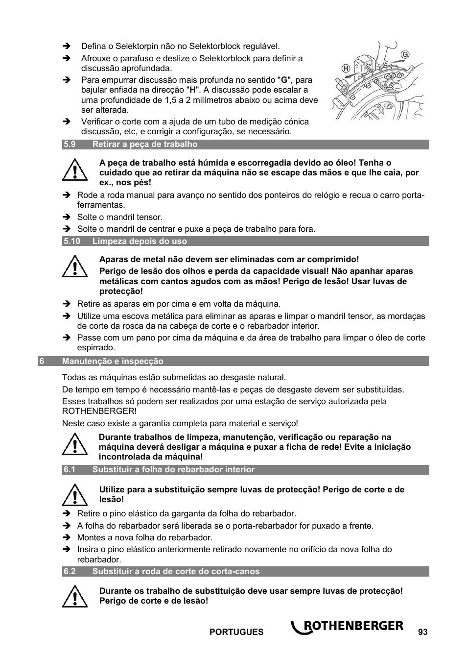 ROTHENBERGER ROPOWER 50 R User Manual | Page 97 / 232