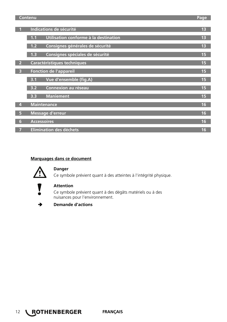 ROTHENBERGER ROTHERM 2000 Weichlöt-Gerät User Manual | Page 14 / 66