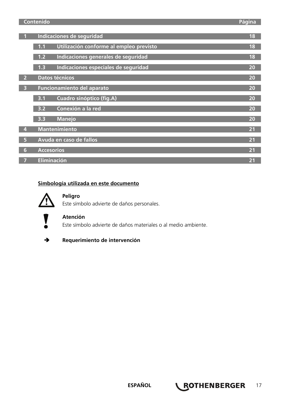ROTHENBERGER ROTHERM 2000 Weichlöt-Gerät User Manual | Page 19 / 66