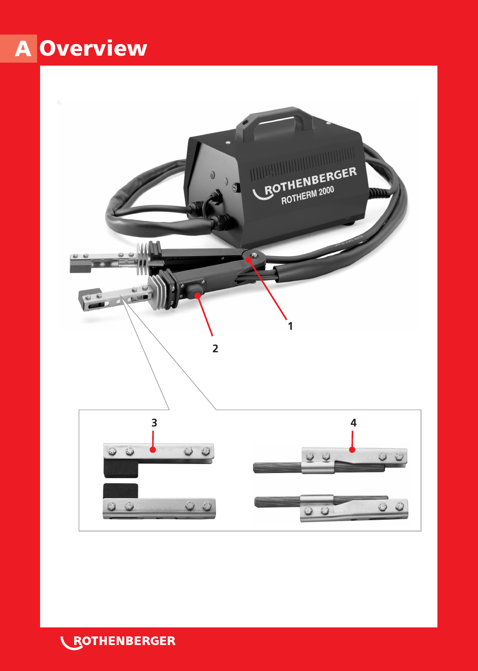 Overview a | ROTHENBERGER ROTHERM 2000 Weichlöt-Gerät User Manual | Page 2 / 66