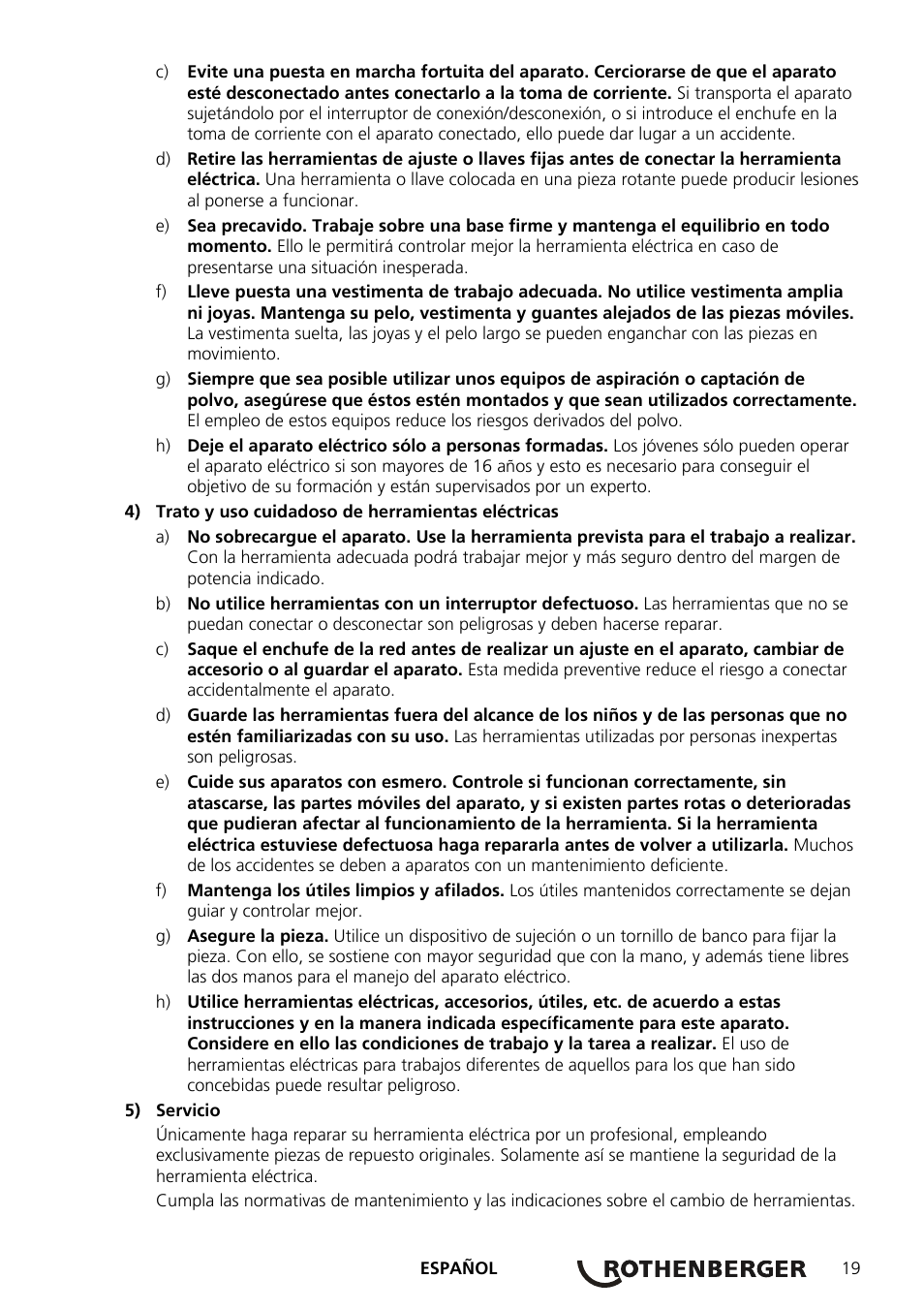 ROTHENBERGER ROTHERM 2000 Weichlöt-Gerät User Manual | Page 21 / 66