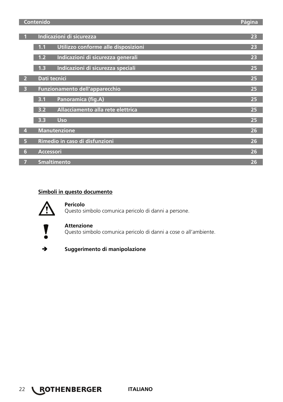 ROTHENBERGER ROTHERM 2000 Weichlöt-Gerät User Manual | Page 24 / 66