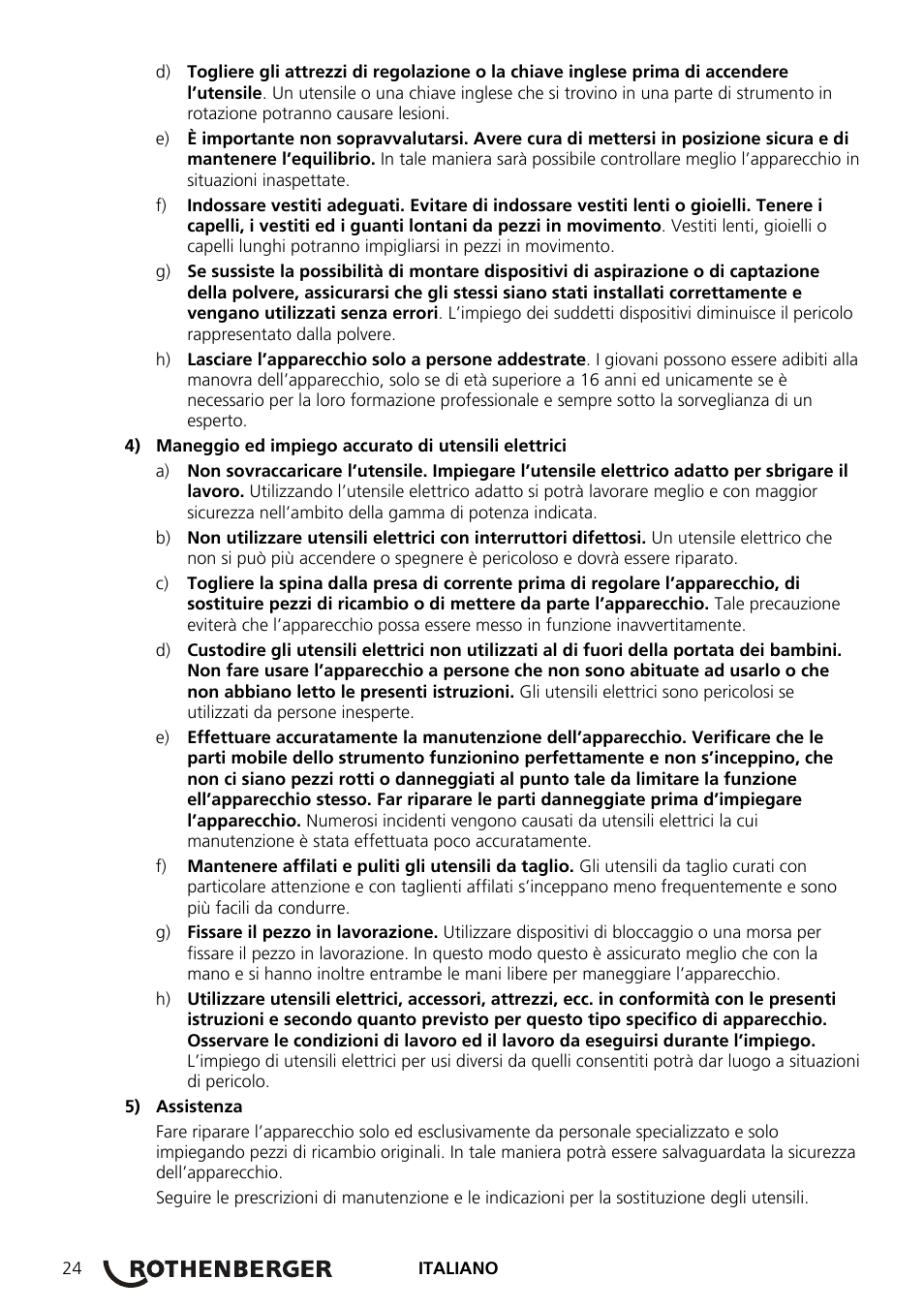 ROTHENBERGER ROTHERM 2000 Weichlöt-Gerät User Manual | Page 26 / 66