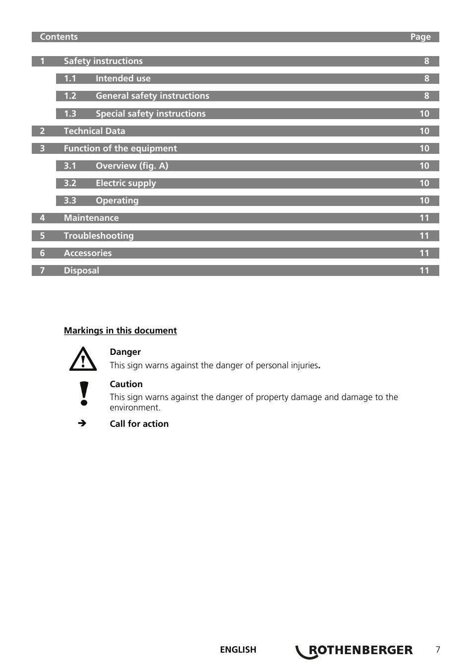 ROTHENBERGER ROTHERM 2000 Weichlöt-Gerät User Manual | Page 9 / 66