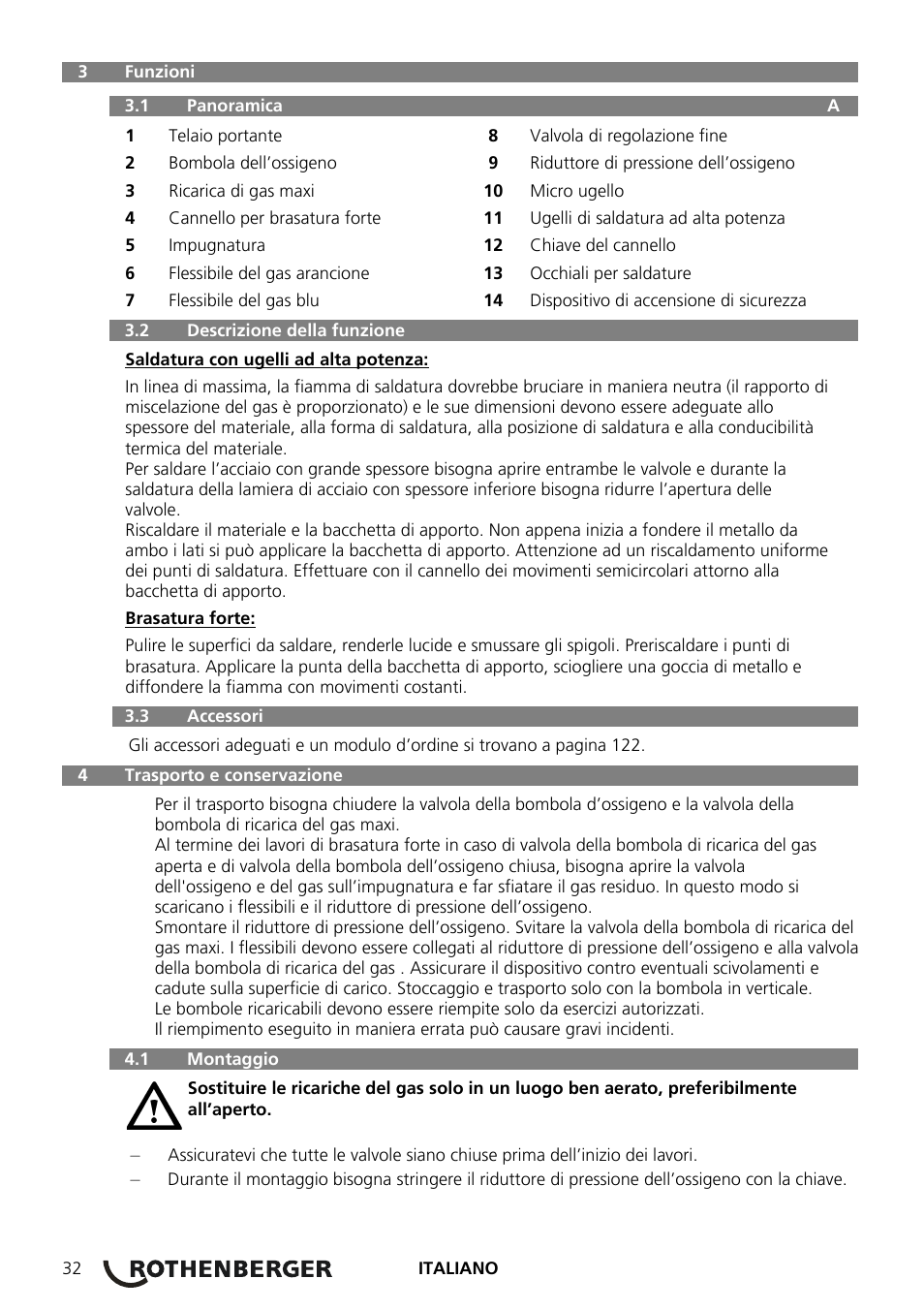 ROTHENBERGER ROXY 400 L Set User Manual | Page 36 / 132