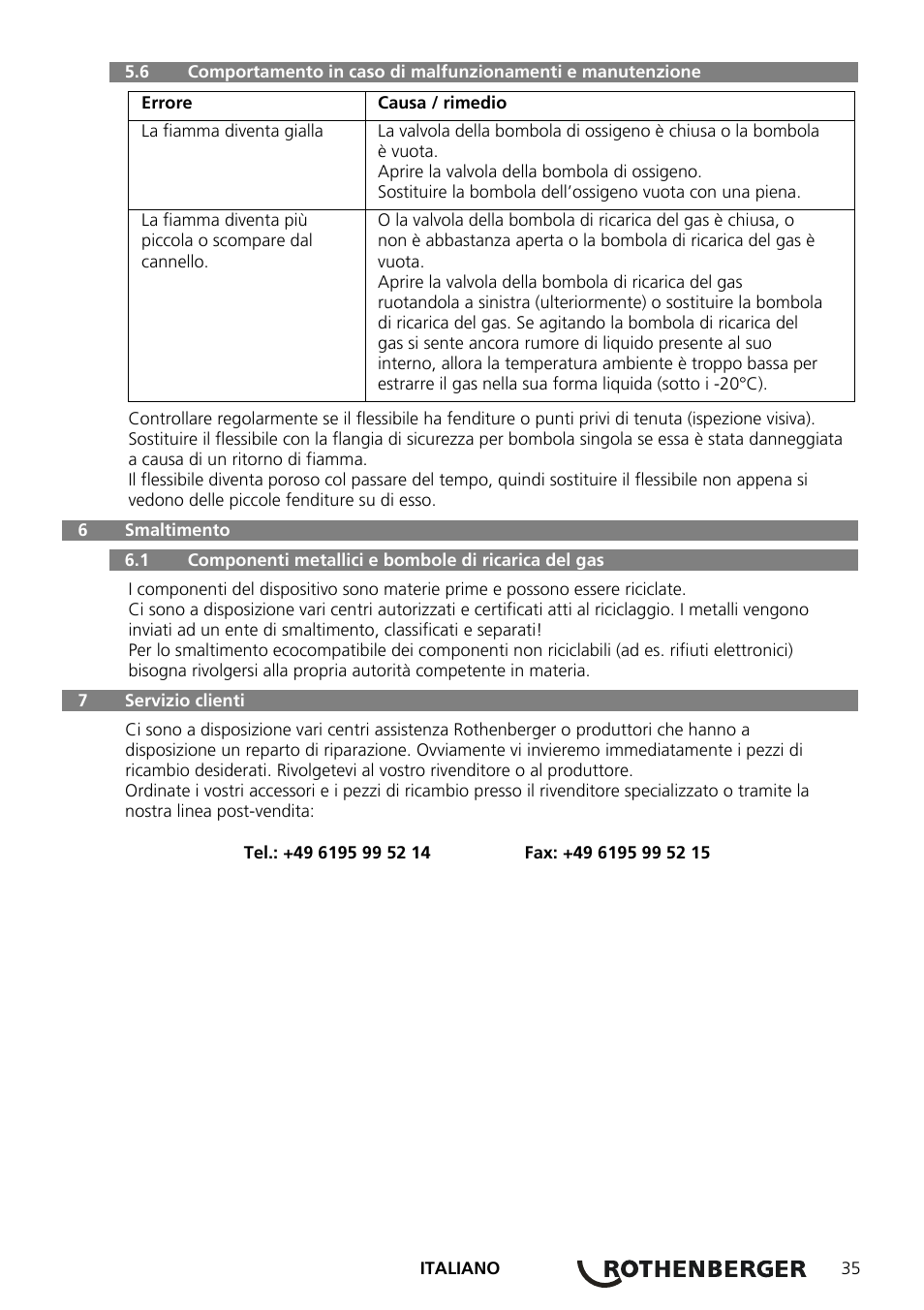 ROTHENBERGER ROXY 400 L Set User Manual | Page 39 / 132