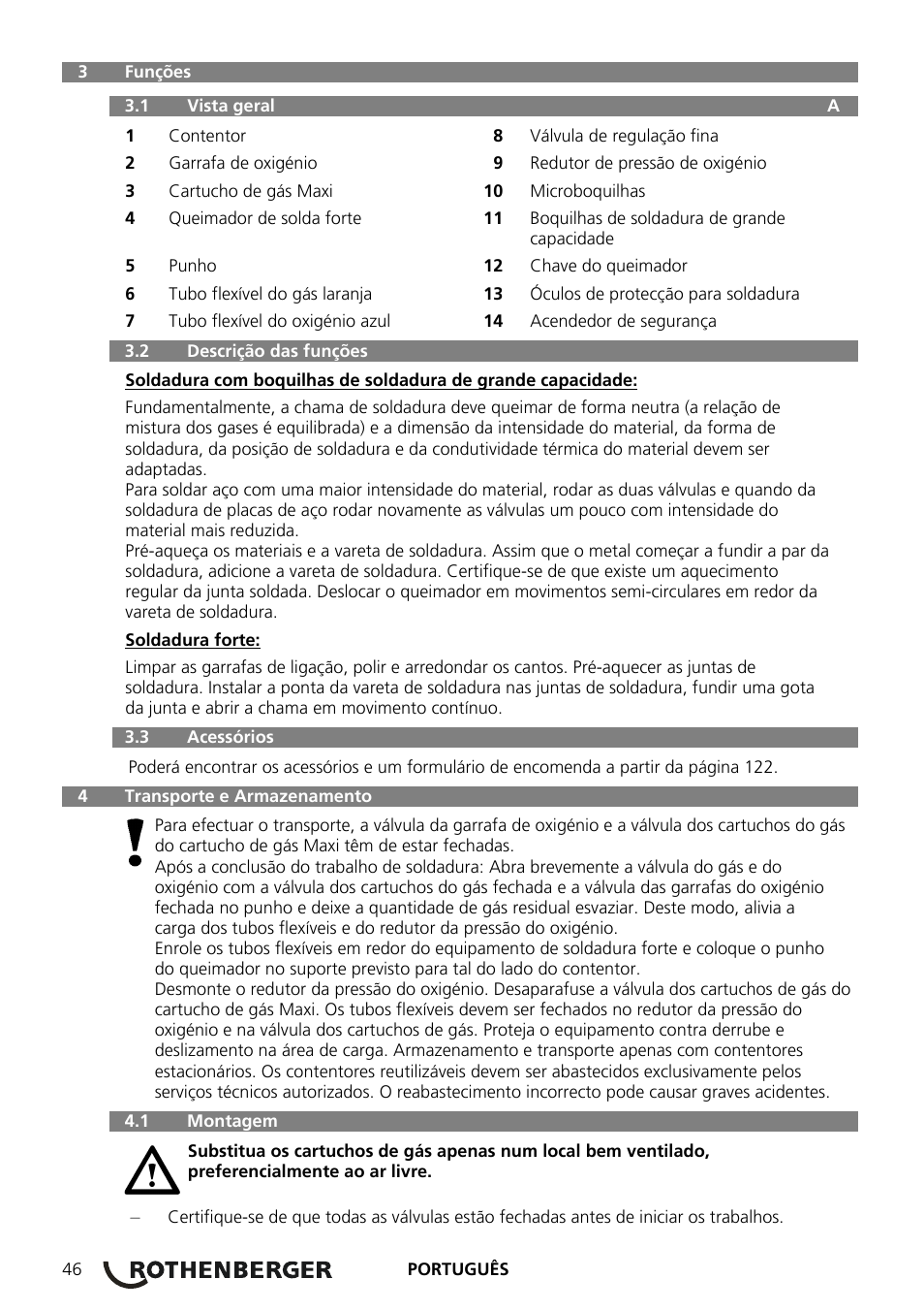 ROTHENBERGER ROXY 400 L Set User Manual | Page 50 / 132