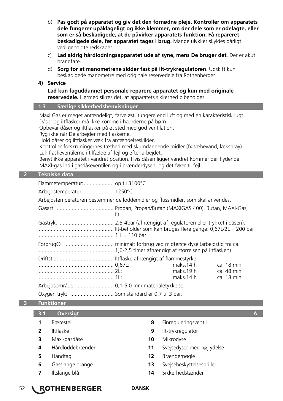 ROTHENBERGER ROXY 400 L Set User Manual | Page 56 / 132