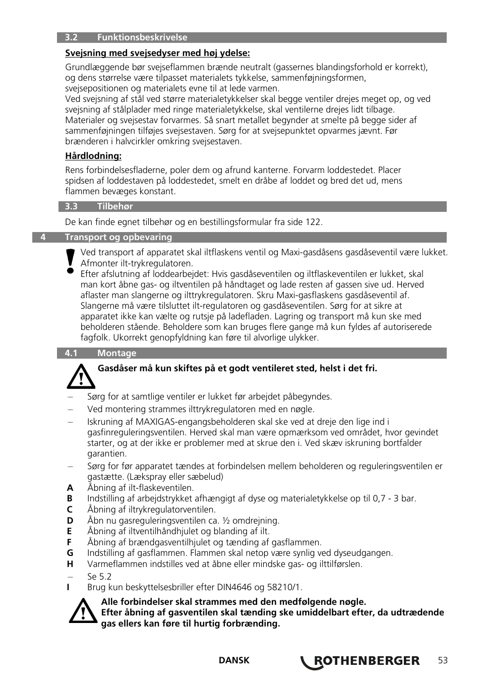 ROTHENBERGER ROXY 400 L Set User Manual | Page 57 / 132