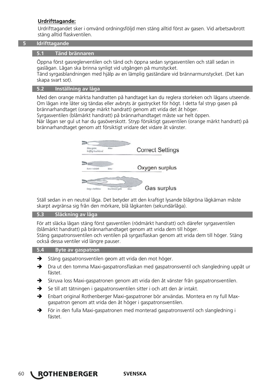 ROTHENBERGER ROXY 400 L Set User Manual | Page 64 / 132