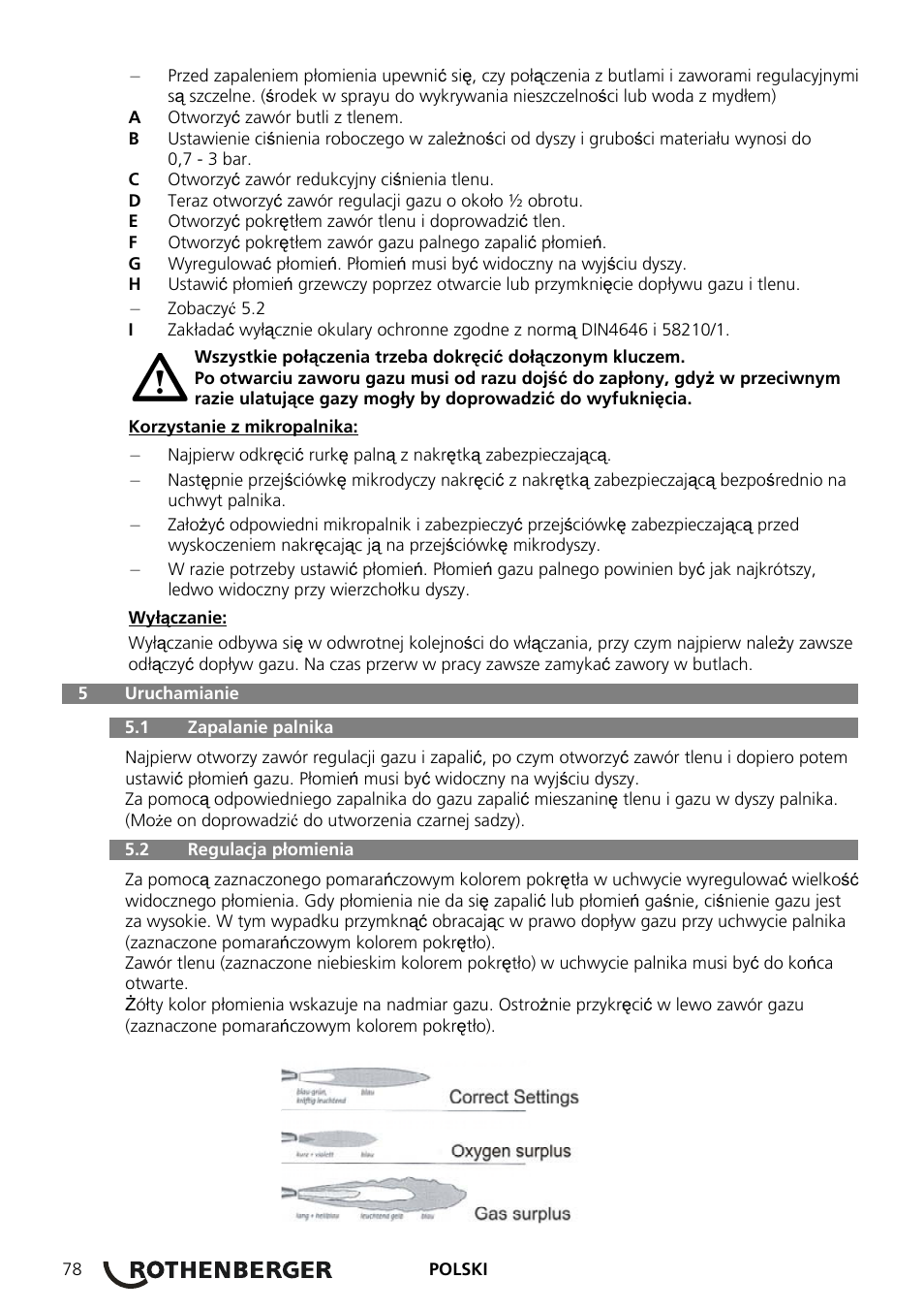 ROTHENBERGER ROXY 400 L Set User Manual | Page 82 / 132