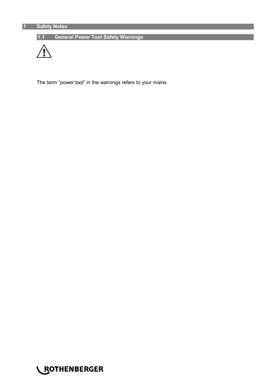 ROTHENBERGER Sicherheitsfußschalter User Manual | Page 10 / 84