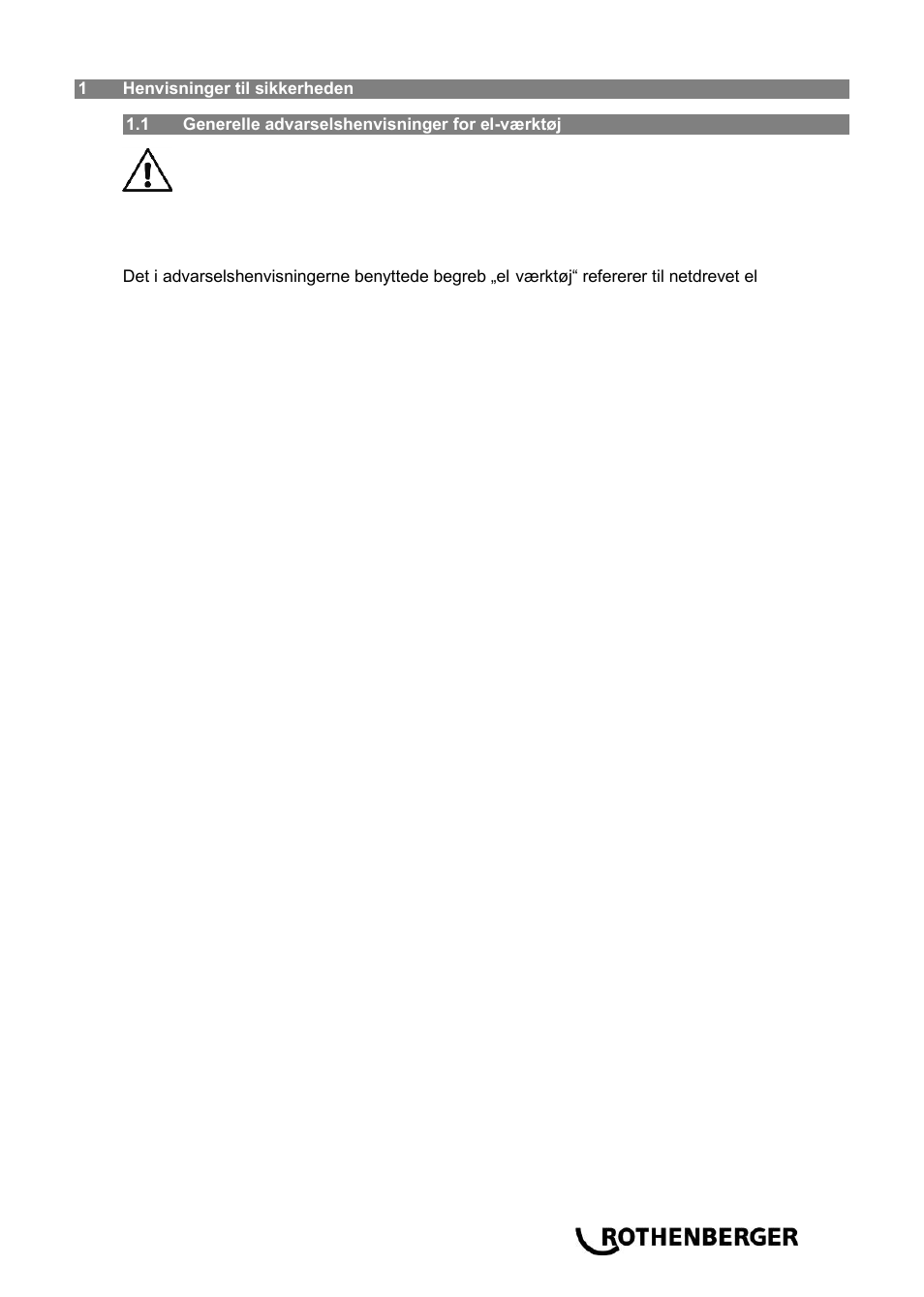 ROTHENBERGER Sicherheitsfußschalter User Manual | Page 39 / 84