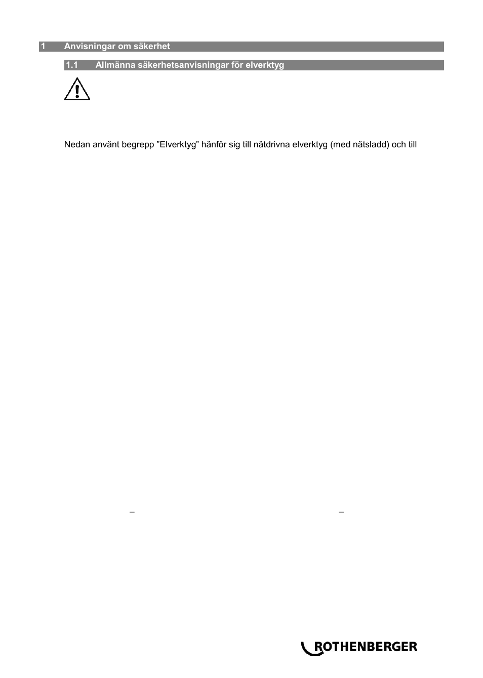 ROTHENBERGER Sicherheitsfußschalter User Manual | Page 43 / 84