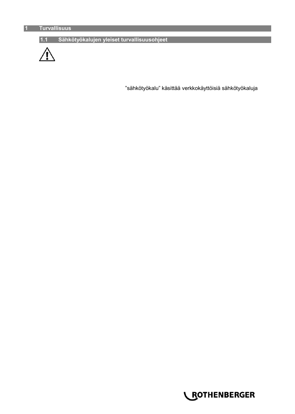 ROTHENBERGER Sicherheitsfußschalter User Manual | Page 51 / 84