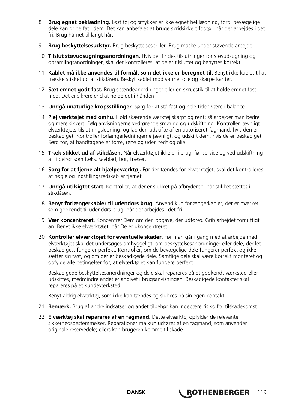 ROTHENBERGER SUPERTRONIC 2 SE/3 SE/4 SE User Manual | Page 123 / 284