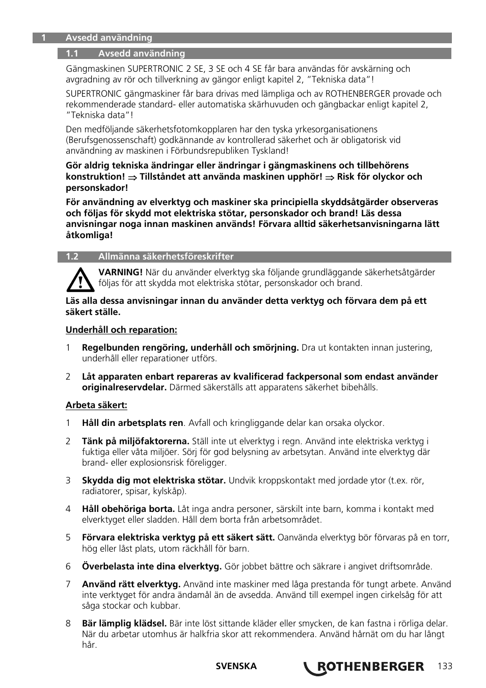 ROTHENBERGER SUPERTRONIC 2 SE/3 SE/4 SE User Manual | Page 137 / 284