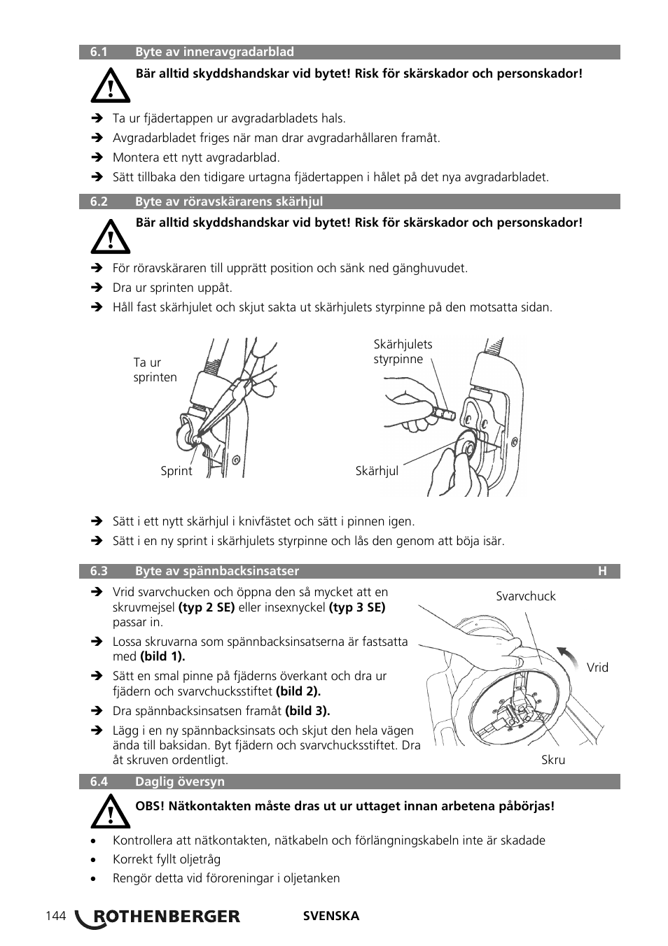 ROTHENBERGER SUPERTRONIC 2 SE/3 SE/4 SE User Manual | Page 148 / 284