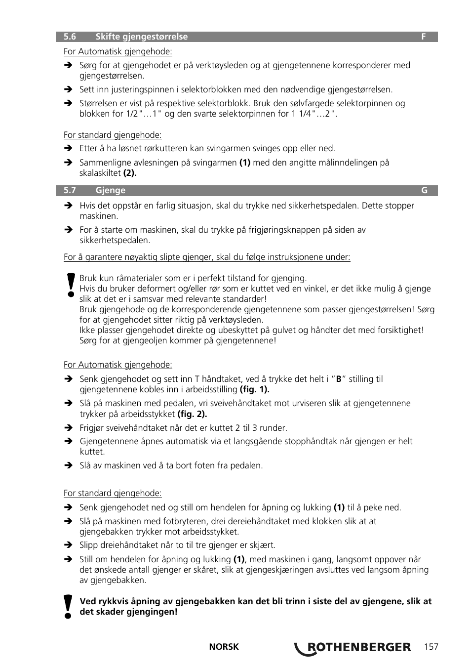 ROTHENBERGER SUPERTRONIC 2 SE/3 SE/4 SE User Manual | Page 161 / 284